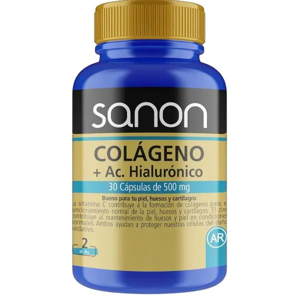 COLÁGENO + ÁCIDO HIALURÓNICO 30 CÁPSULAS 28,7G