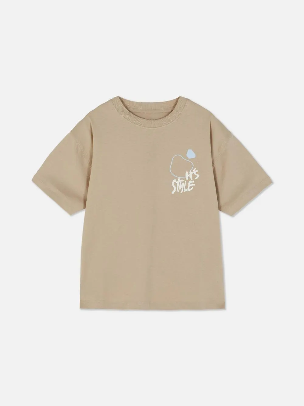 Camiseta gráfica abstracta