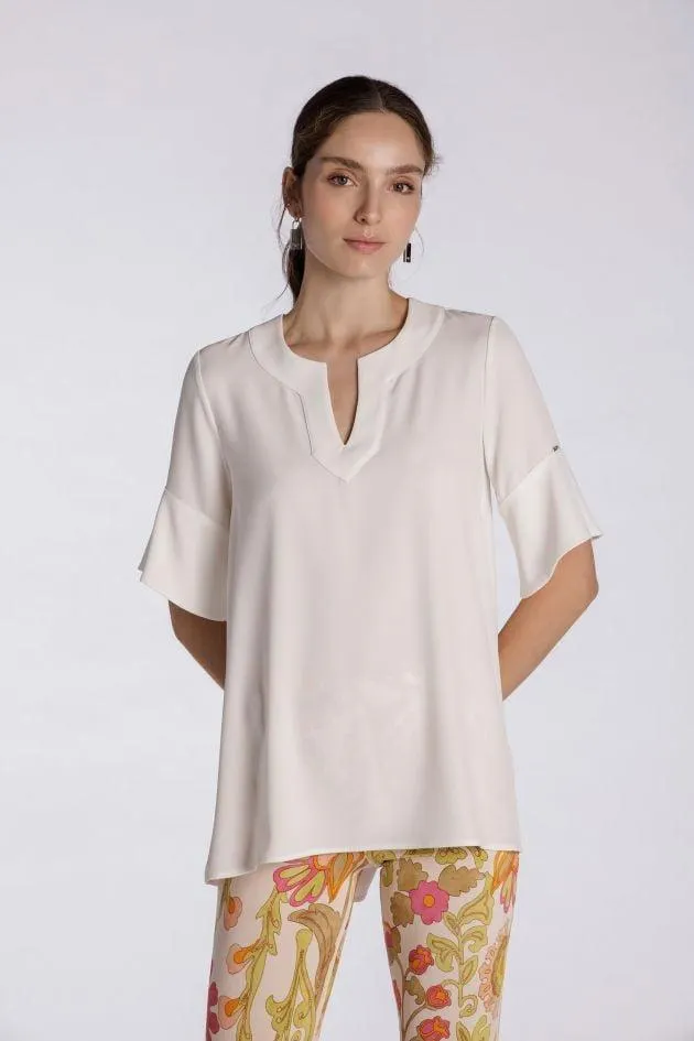 Blusa de twill