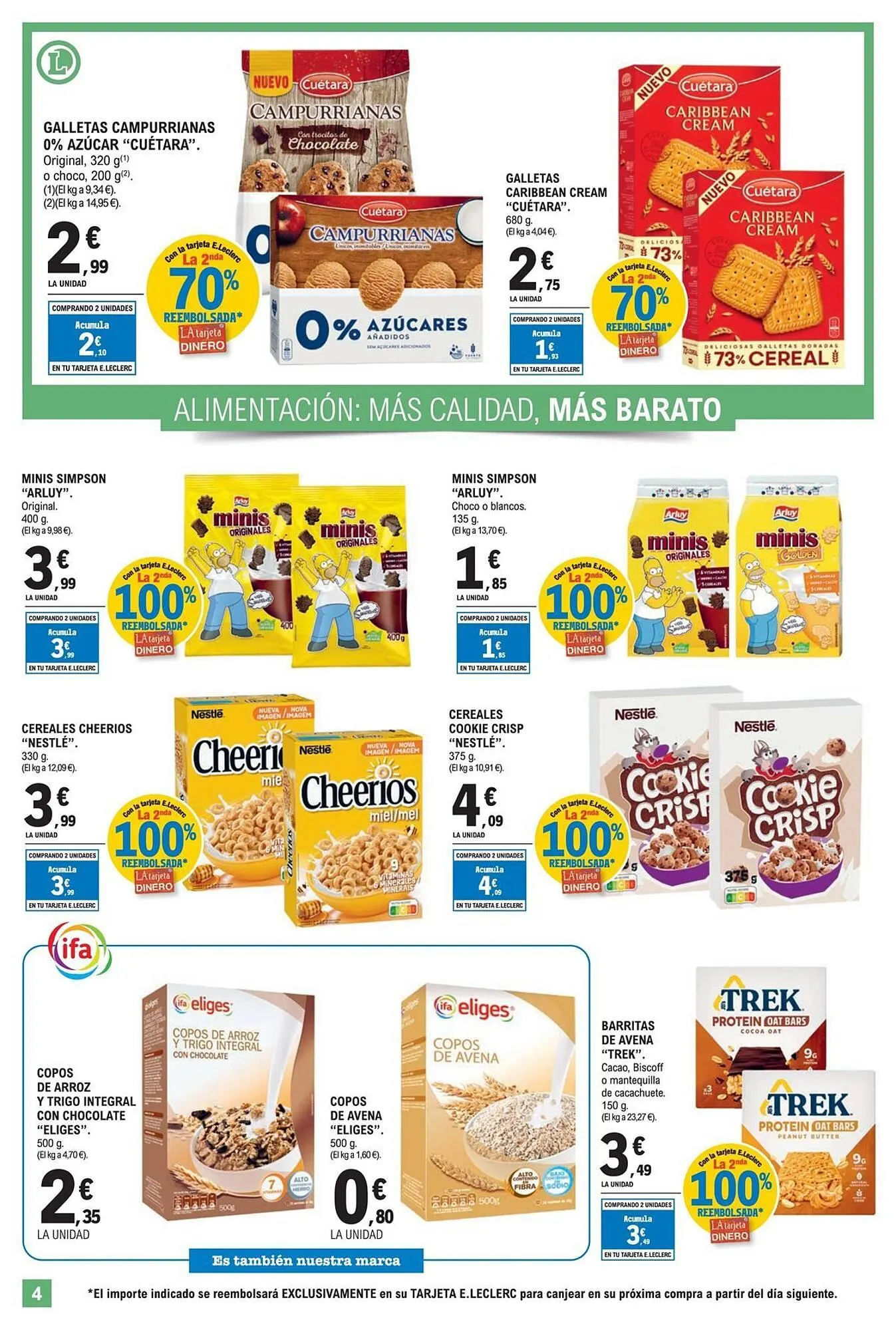 Catálogo de Catálogo E.Leclerc 11 de marzo al 22 de marzo 2026 - Página 4