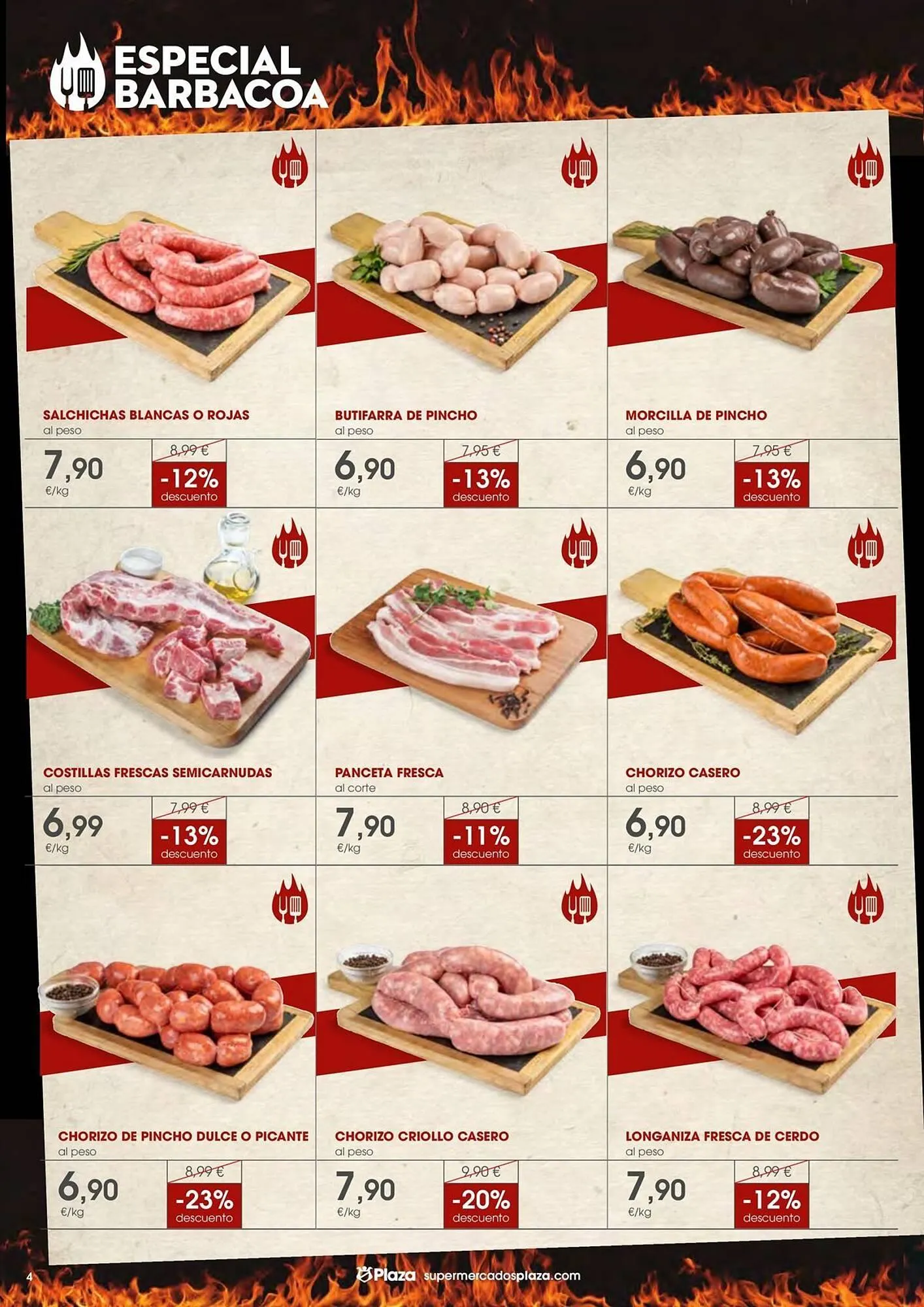 Catálogo de Folleto Supermercados Plaza 12 de junio al 25 de junio 2025 - Página 4