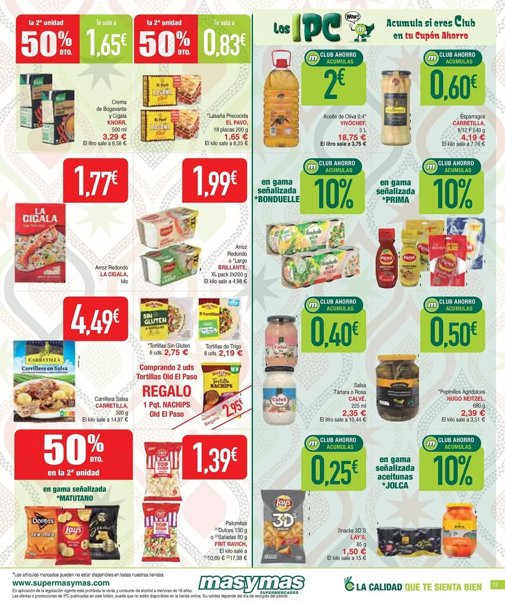 Catálogo de Folleto Masymas 18 de diciembre al 7 de enero 2026 - Página 13