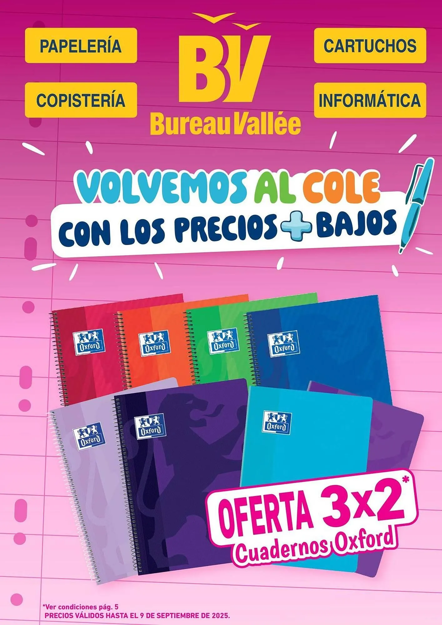 Catálogo de Folleto Bureau Vallée 4 de septiembre al 12 de octubre 2025 - Página 1