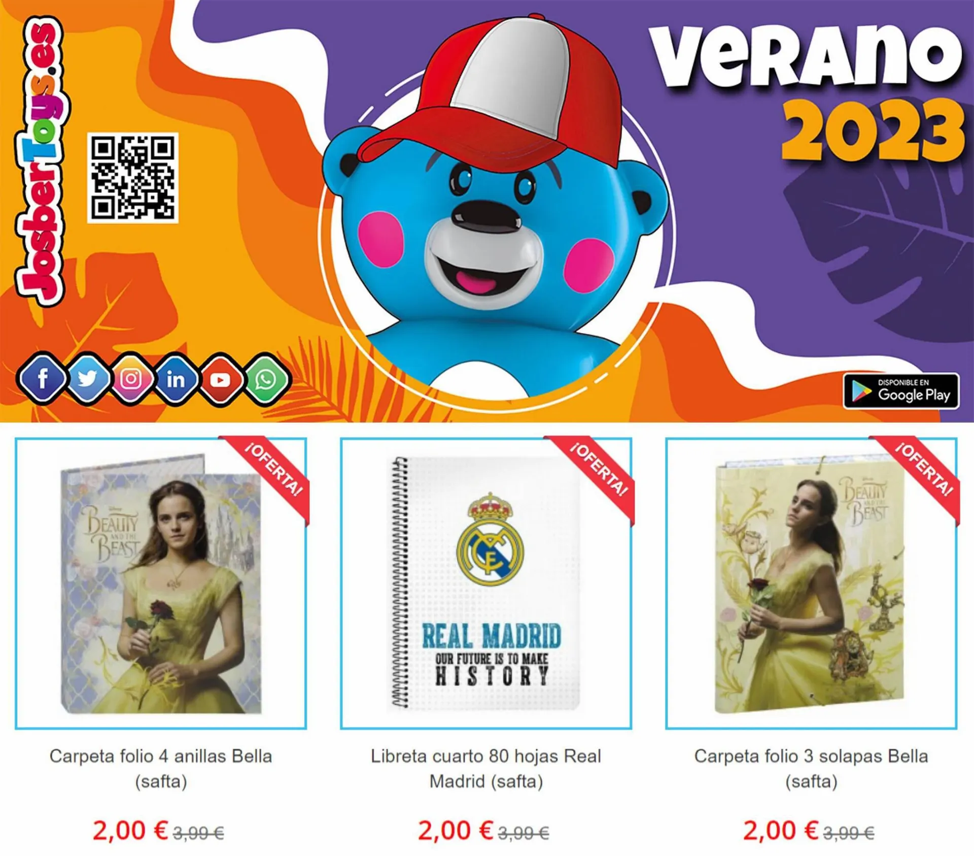 Catálogo de Folleto Josber Toys 21 de agosto al 4 de septiembre 2023 - Página 5