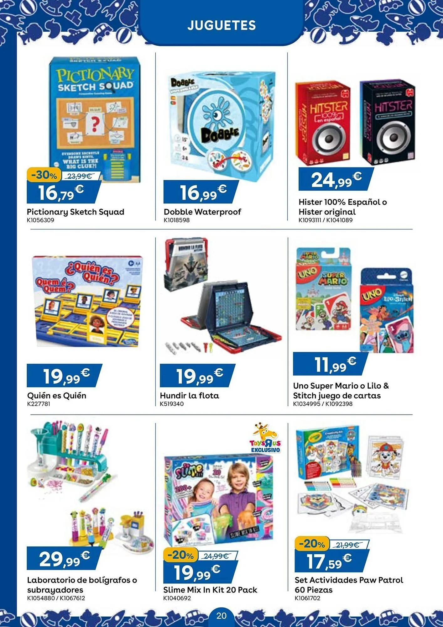 Catálogo de Folleto ToysRus 1 de julio al 27 de julio 2025 - Página 20
