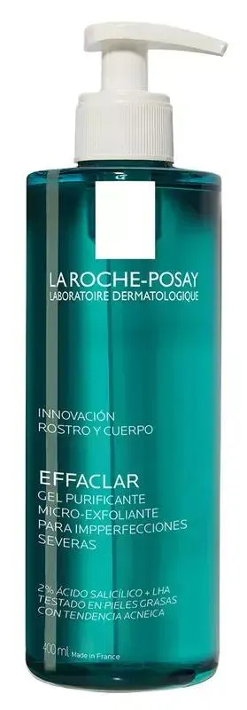 La Roche Posay Effaclar Gel Limpiador Microexfoliante 400 ml
