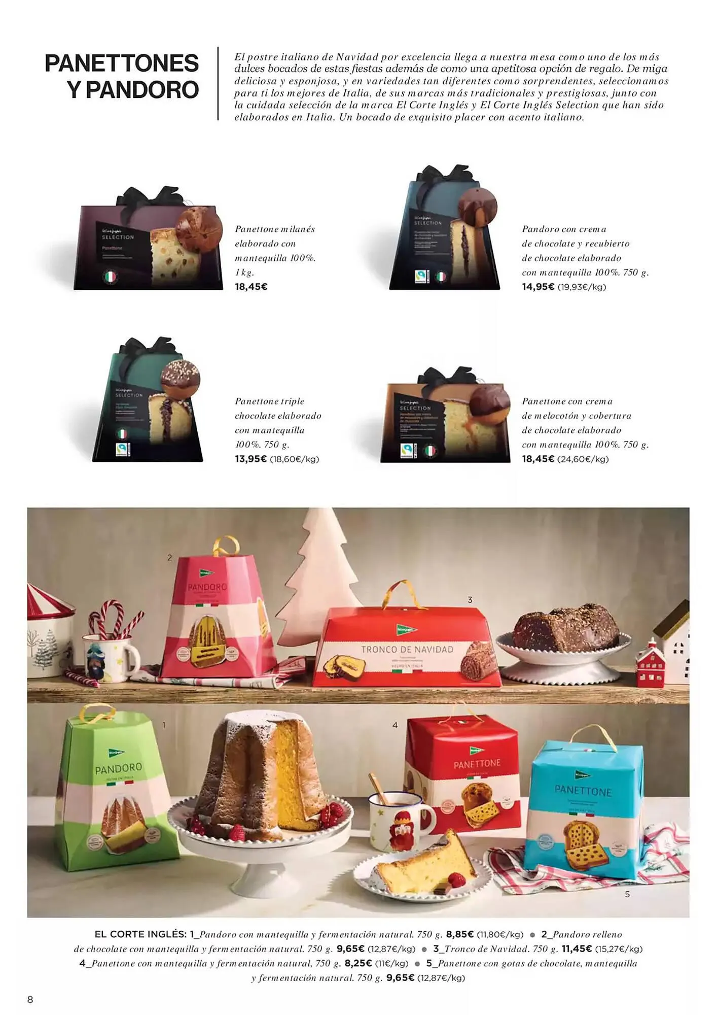 Catálogo de Folleto El Corte Inglés 21 de noviembre al 5 de enero 2025 - Página 8