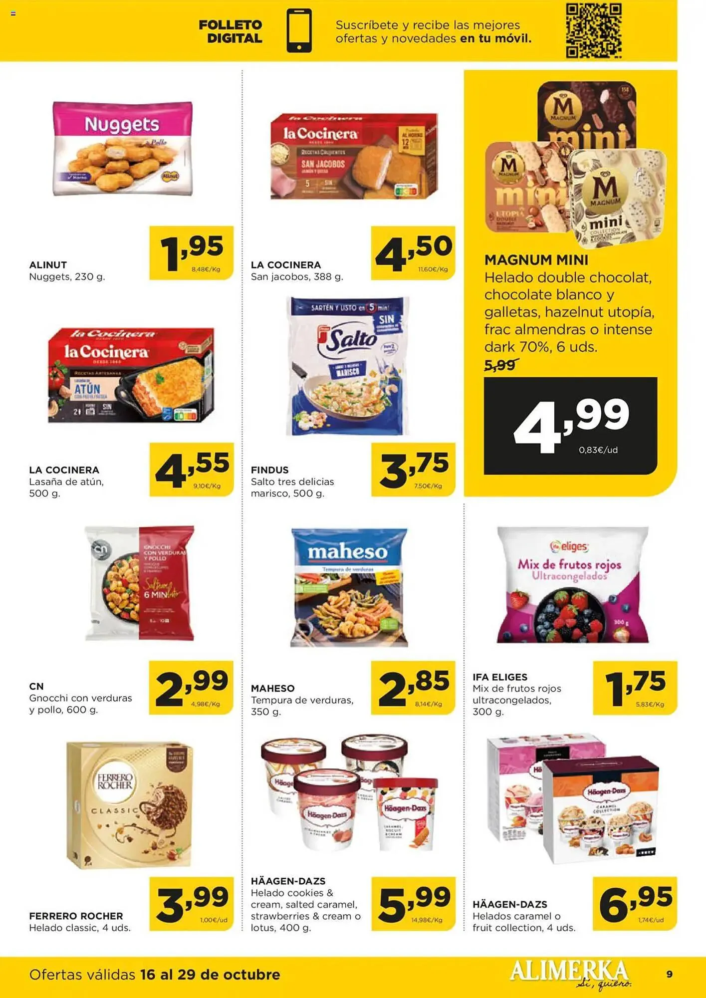 Catálogo de Folleto Alimerka 16 de octubre al 29 de octubre 2025 - Página 9