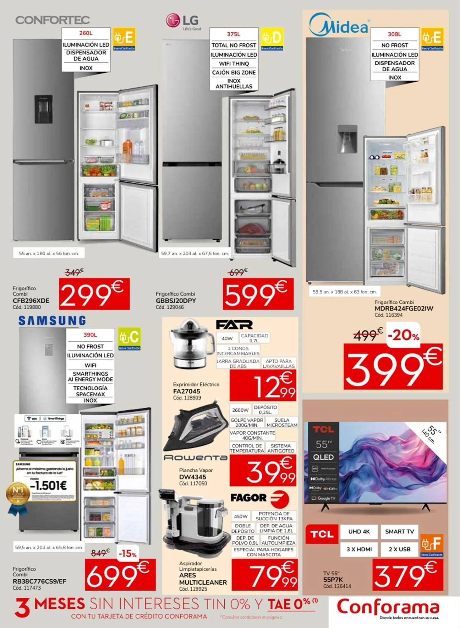 Catálogo de Catálogo Conforama 3 de marzo al 25 de marzo 2026 - Página 15