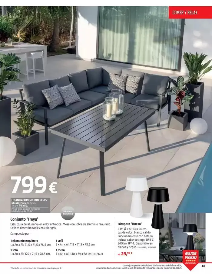 Catálogo de VERANO. Jardín, terraza, balcón.  26 de marzo al 20 de abril 2025 - Página 41