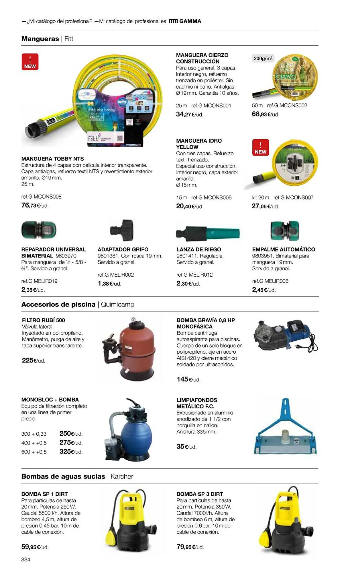 Catálogo de Folleto Grup Gamma 1 de febrero al 31 de diciembre 2023 - Página 336