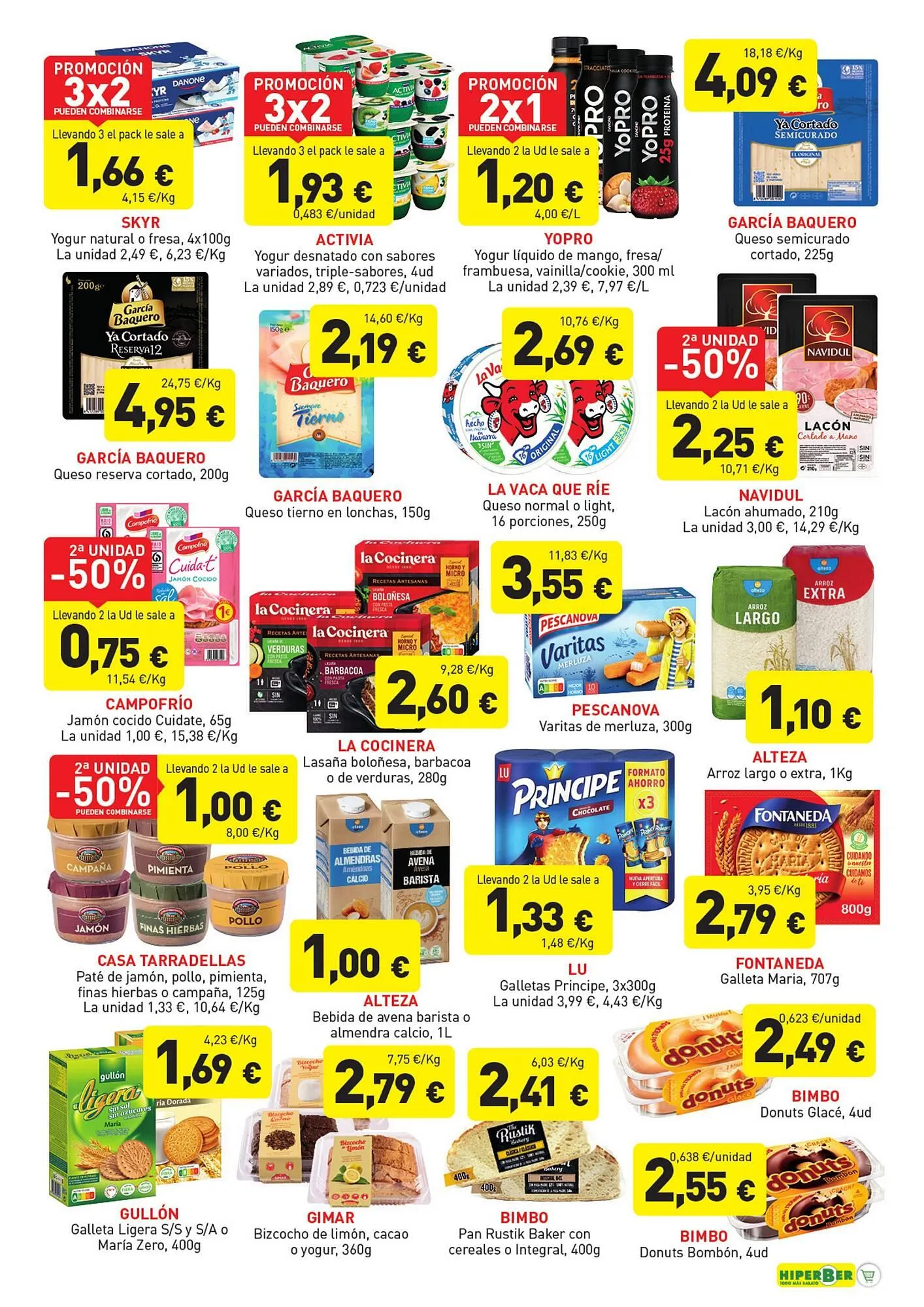Catálogo de Folleto Hiperber 10 de julio al 30 de julio 2025 - Página 3