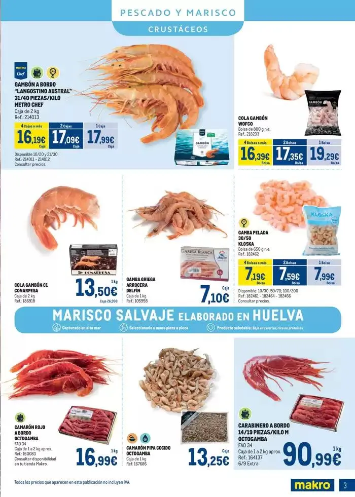 Catálogo de Especial Congelados Centro 5 de mayo al 1 de junio 2025 - Página 3