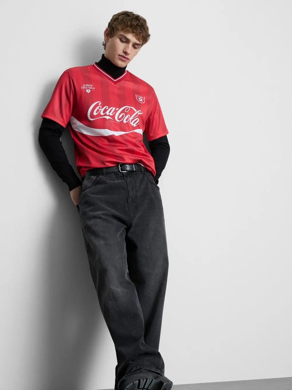 Camiseta de malla de Coca-Cola