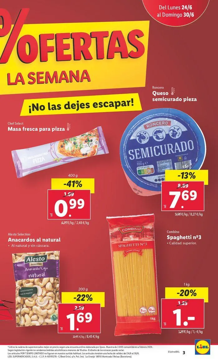 Catálogo de Precio nº1 24 de junio al 30 de junio 2024 - Página 3