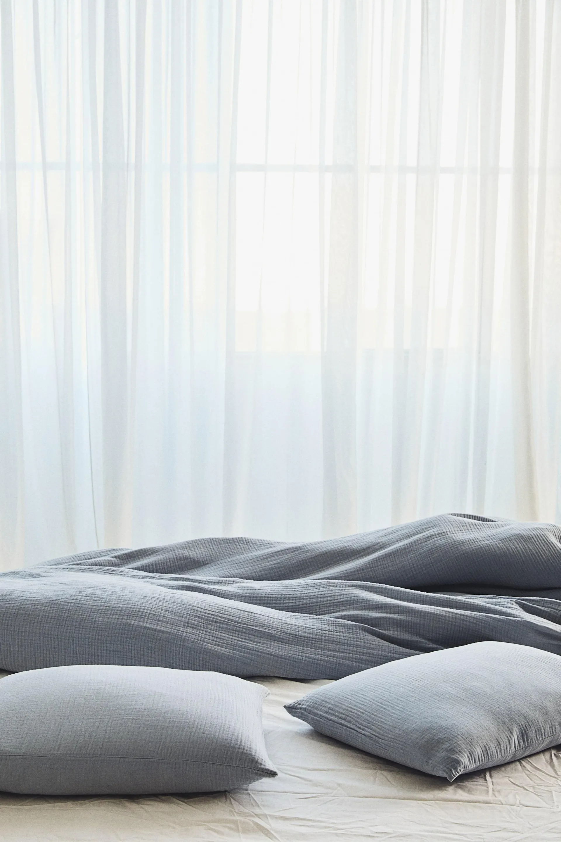 Conjunto de funda nórdica doble en muselina