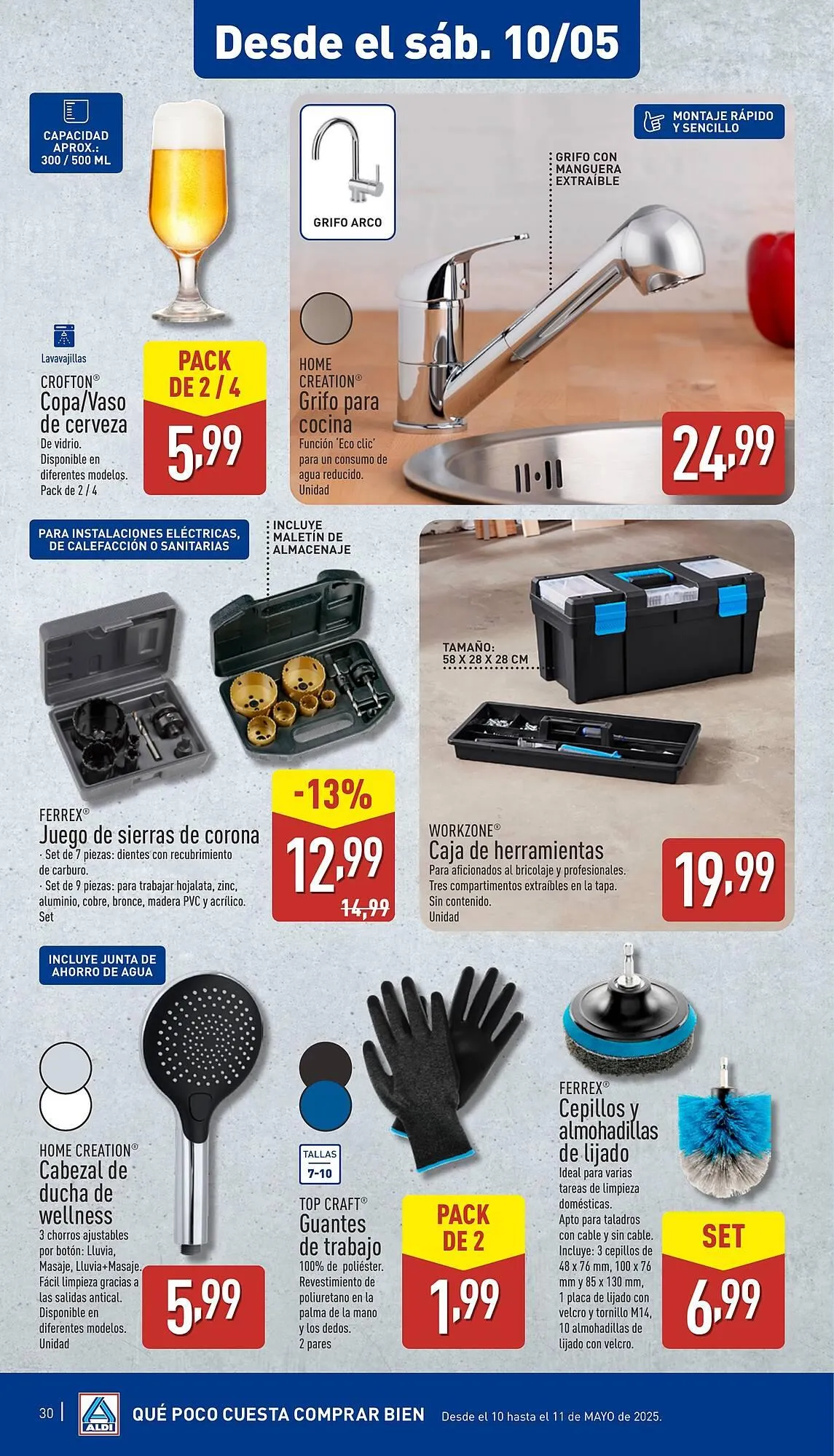 Catálogo de Folleto ALDI 5 de mayo al 11 de mayo 2025 - Página 30