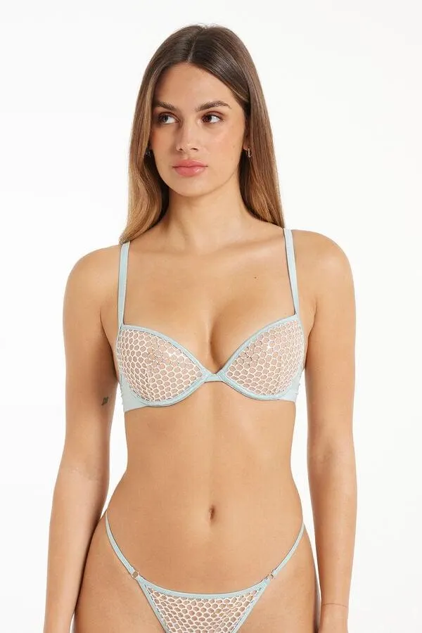Sujetador Push-up Moscow Sequin Net