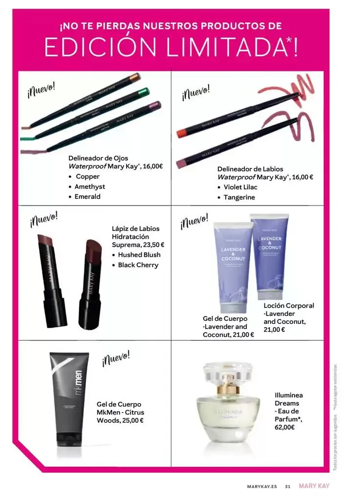 Catálogo de Folleto "Belleza Mary Kay" - Invierno 2025 16 de enero al 15 de marzo 2025 - Página 31
