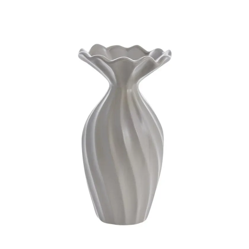 Susille vase Ø13.5X25 cm, Linen