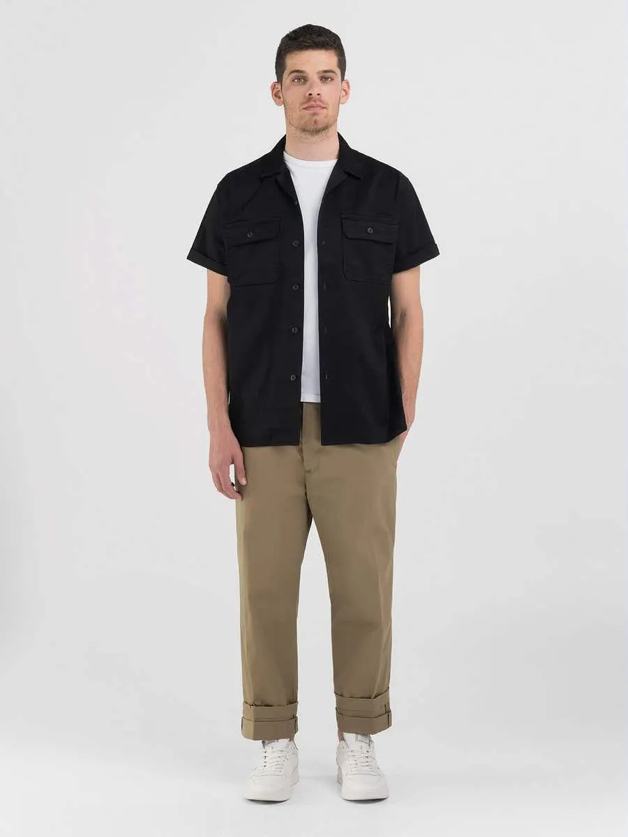 Camisa de gabardina elástica Replay Sartoriale