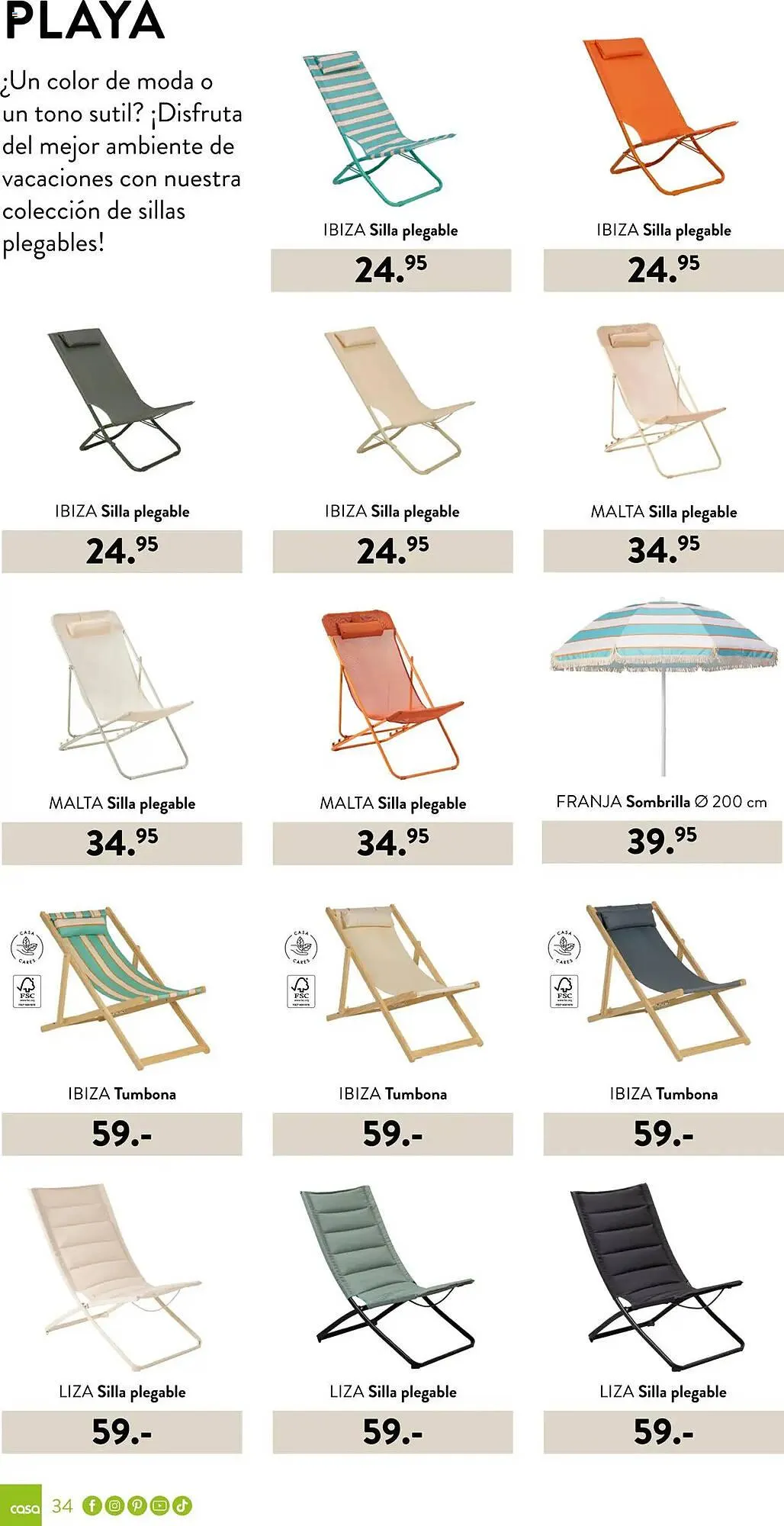 Catálogo de Folleto Casa 3 de marzo al 30 de septiembre 2025 - Página 34