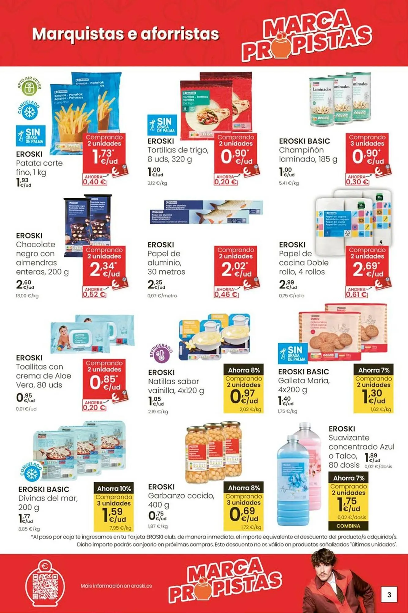 Catálogo de Folleto Eroski 12 de febrero al 25 de febrero 2026 - Página 3