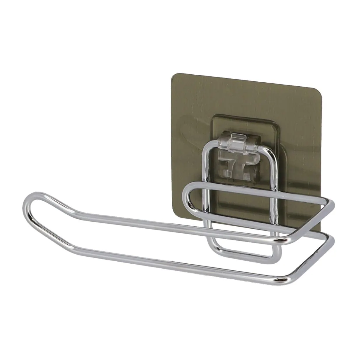 PORTAROLLOS ACERO INOXIDABLE ADHESIVO