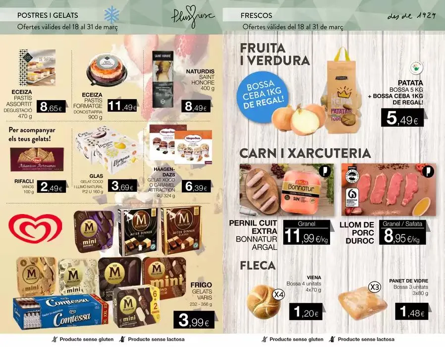 Catálogo de Ofertes vàlides del 18 al 31 de març 18 de marzo al 31 de marzo 2025 - Página 3