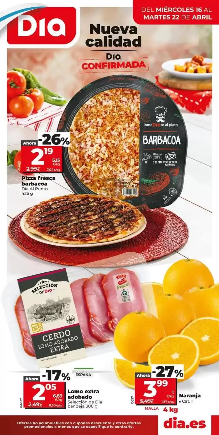 Catálogo de Nueva calidad Dia del 16/04 al 22/04 16 de abril al 22 de abril 2025 - Página 1