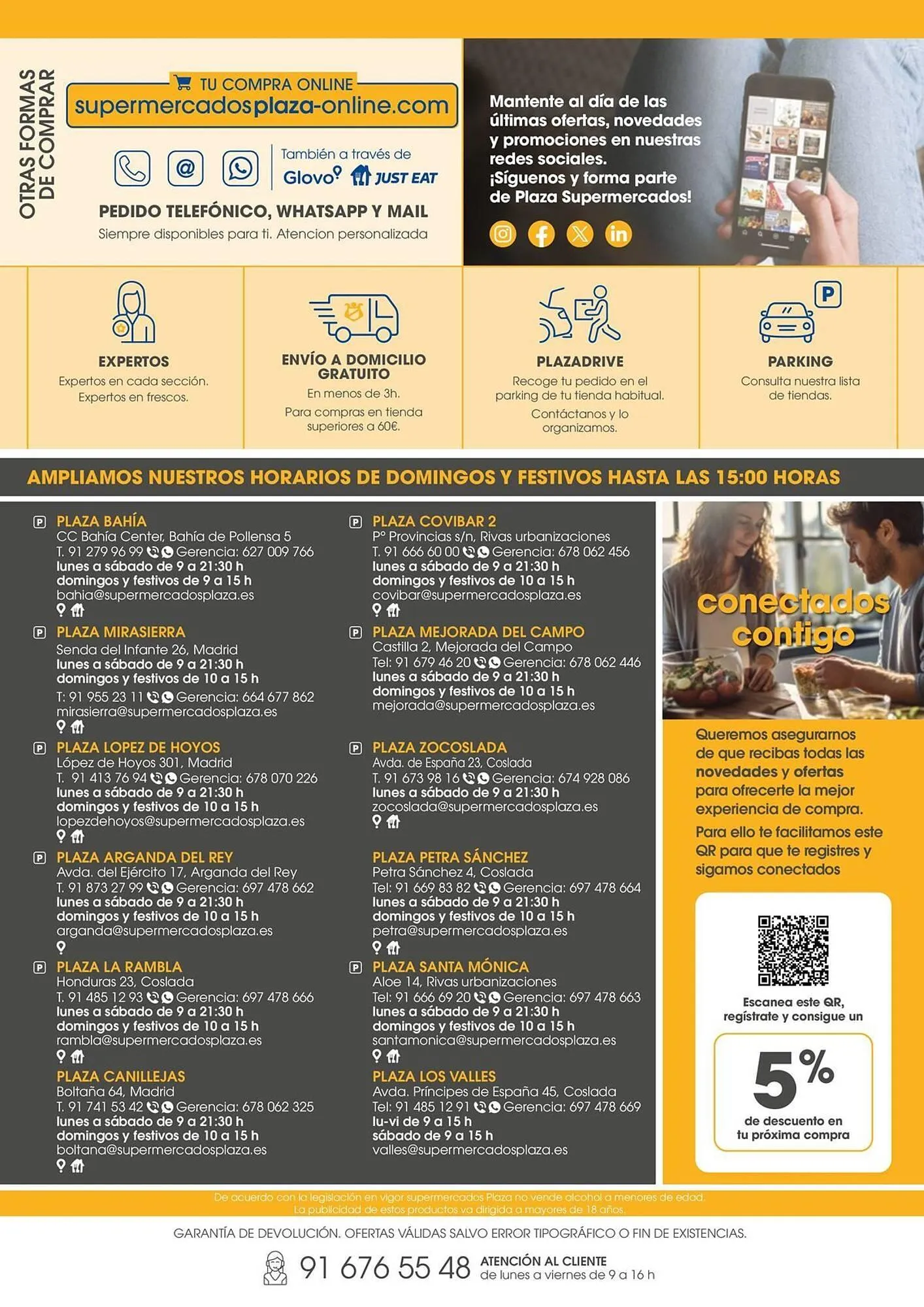 Catálogo de Folleto Supermercados Plaza 11 de julio al 30 de julio 2025 - Página 28