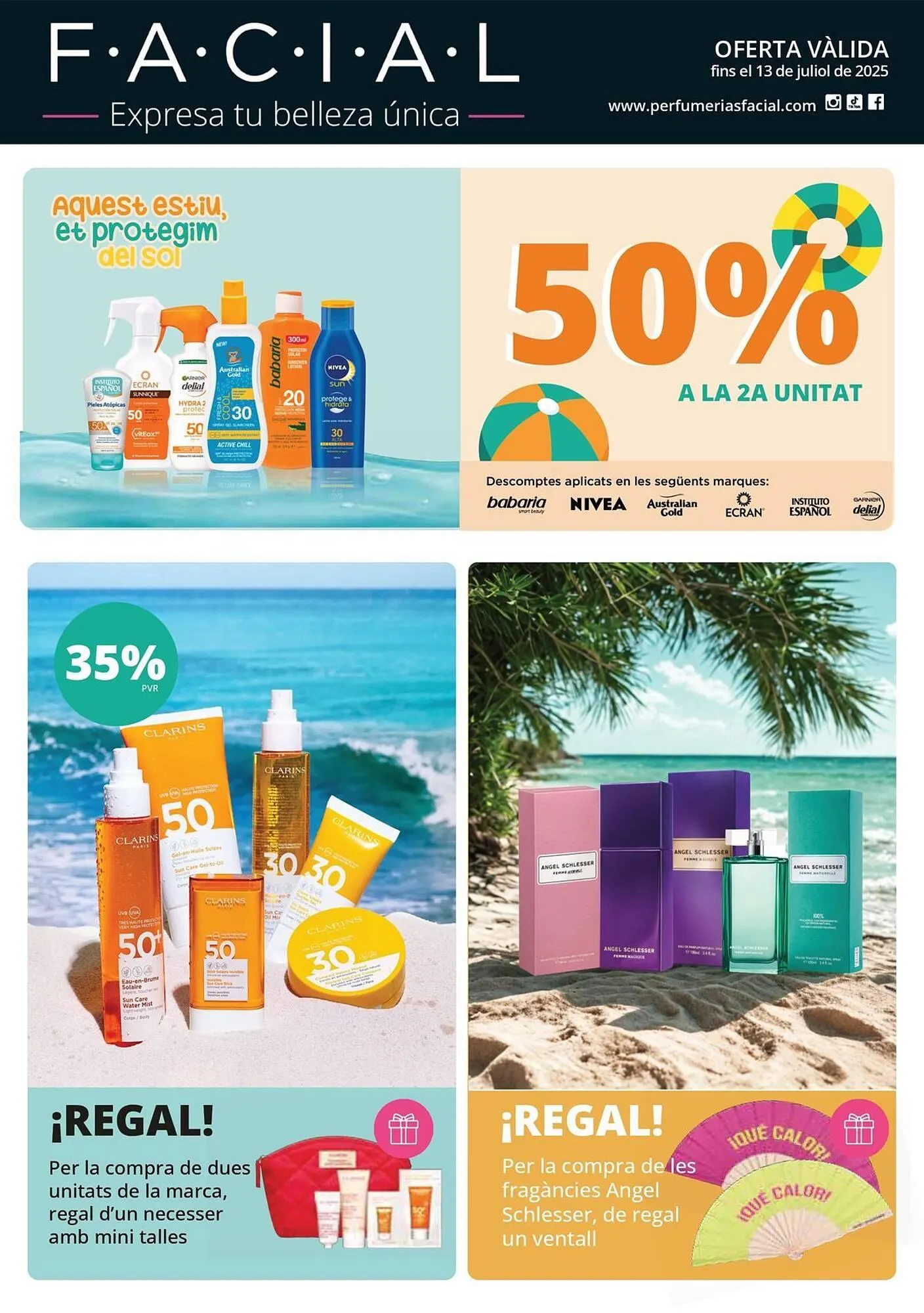 Catálogo de Folleto Perfumeries Facial 17 de junio al 13 de julio 2025 - Página 1