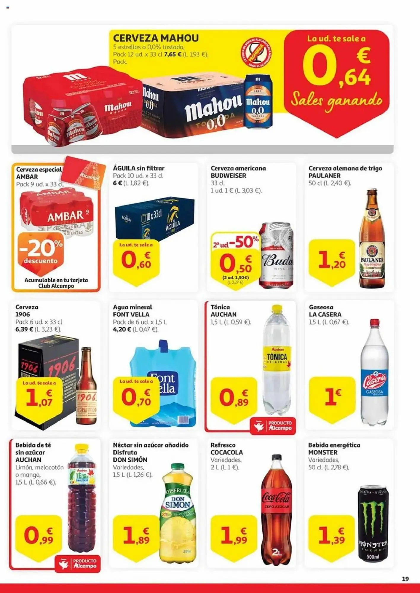 Catálogo de Folleto Alcampo 8 de abril al 21 de abril 2025 - Página 19
