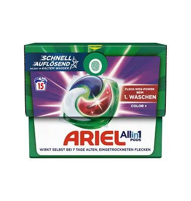 DETERGENTE PODS ALL IN 1 COLOR 15 DOSIS