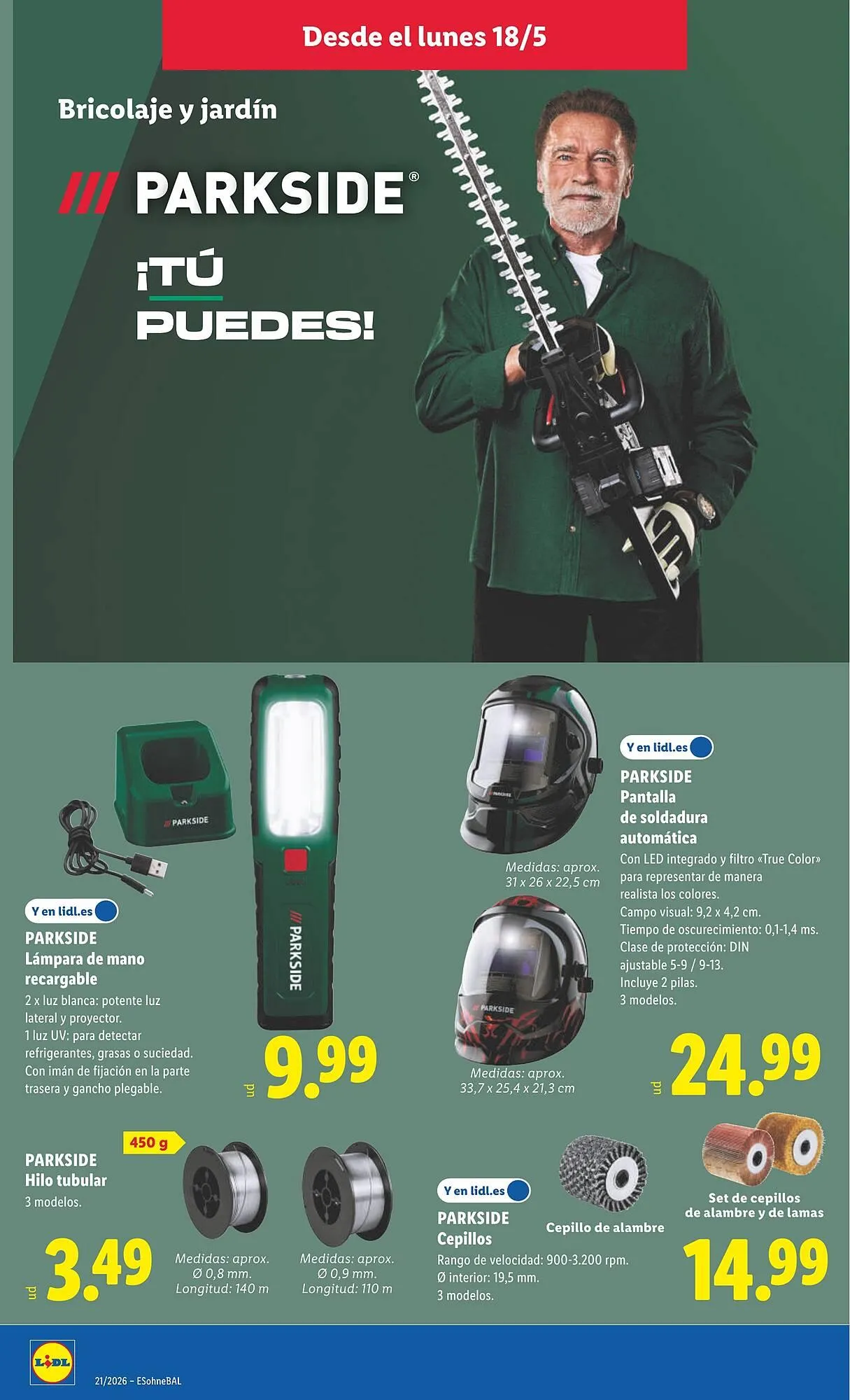 Catálogo de Catálogo Lidl 18 de mayo al 24 de mayo 2026 - Página 16