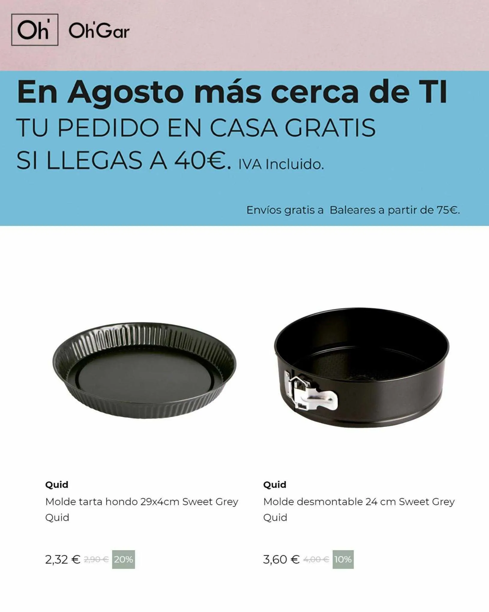 Catálogo de Ohgar Folleto 2 de agosto al 31 de agosto 2023 - Página 3