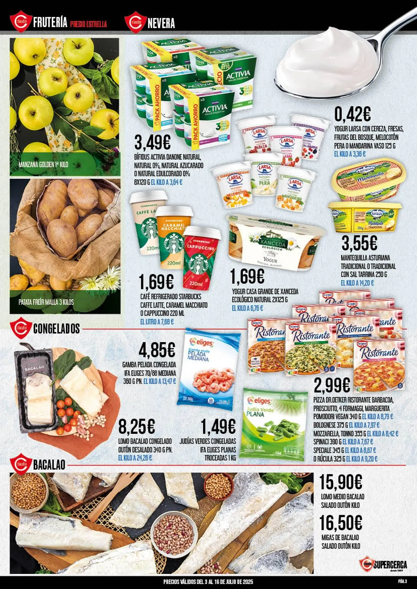 Catálogo de Folleto Claudio 3 de julio al 16 de julio 2025 - Página 3