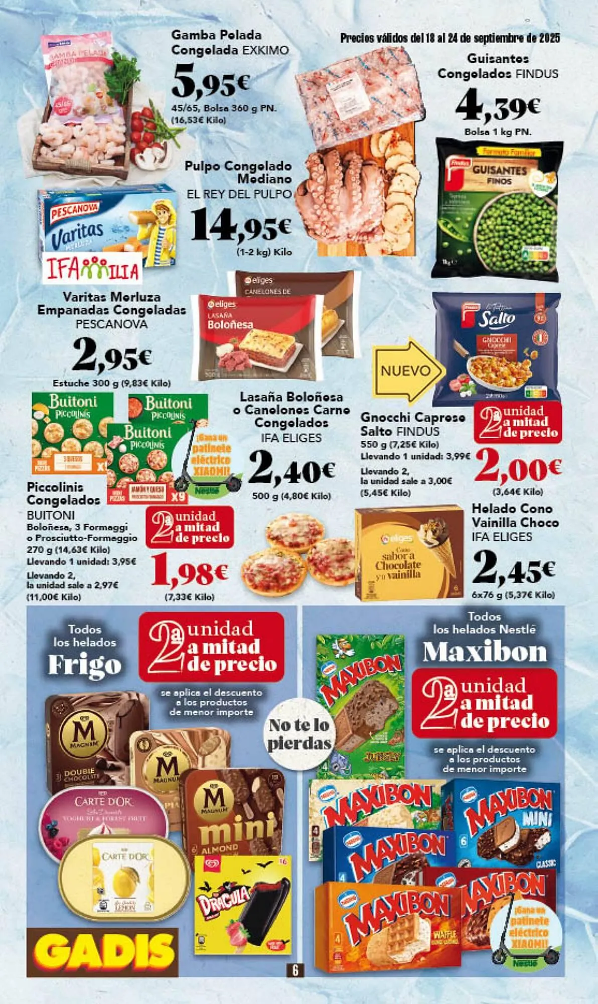 Catálogo de Folleto Gadis 18 de septiembre al 24 de septiembre 2025 - Página 6