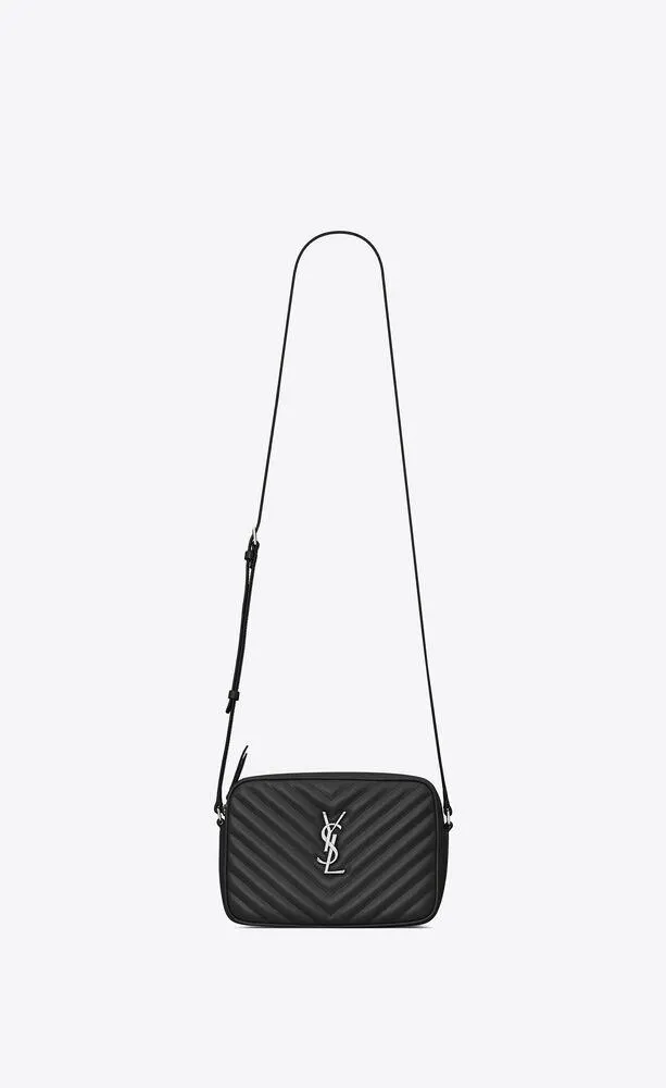 bolso cámara lou de piel acolchada
