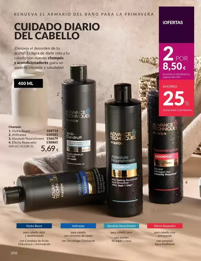 Catálogo de Catálogo AVON 3 de marzo al 31 de marzo 2025 - Página 206