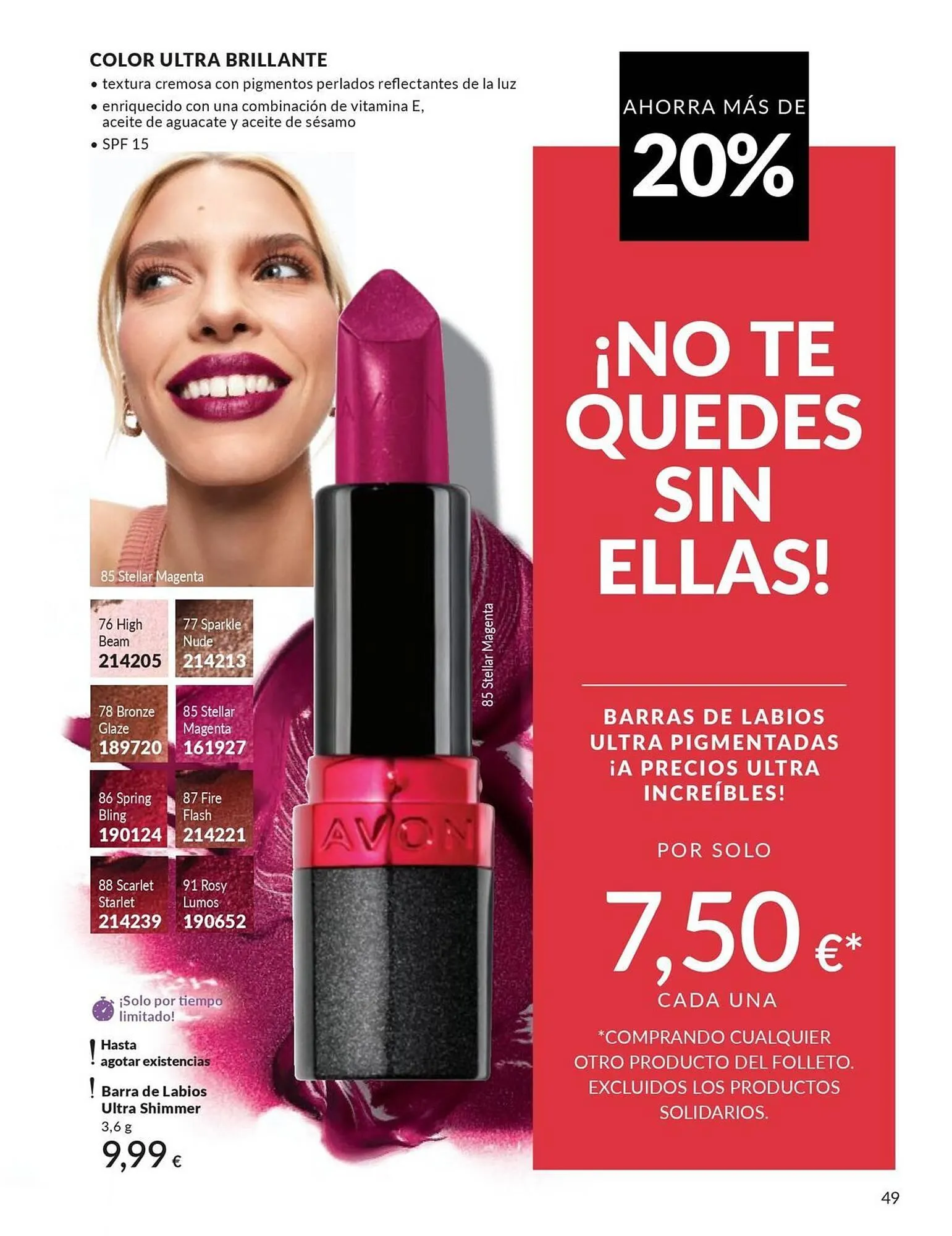 Catálogo de Catálogo AVON 4 de mayo al 31 de mayo 2026 - Página 49