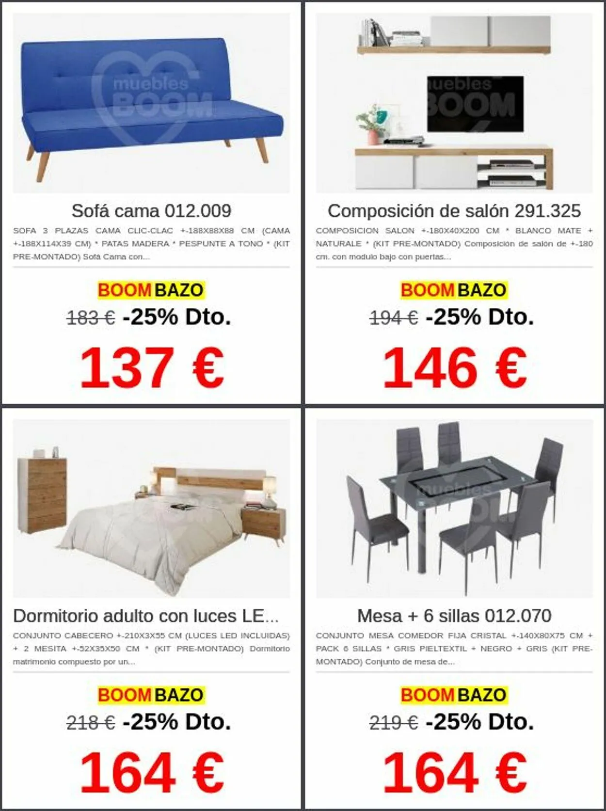 Catálogo de Muebles BOOM Oferta actual 4 de agosto al 13 de agosto 2025 - Página 5