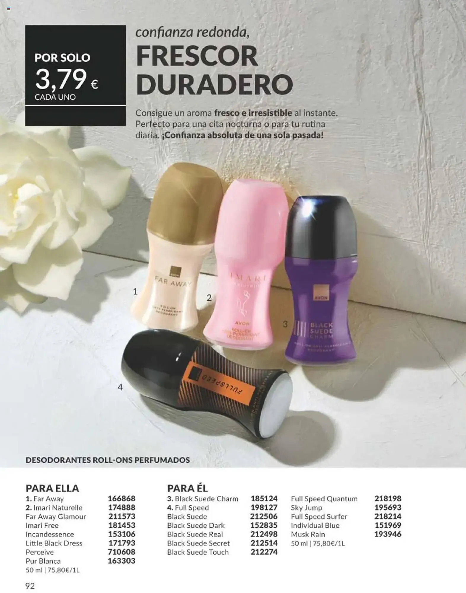 Catálogo de Folleto AVON 1 de agosto al 31 de agosto 2025 - Página 92