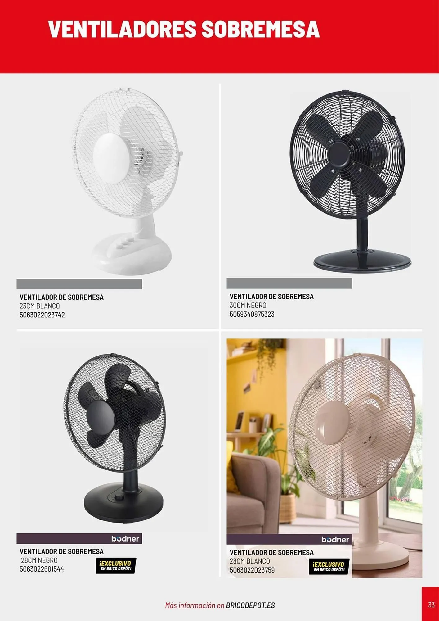 Catálogo de Folleto Brico Depôt 16 de junio al 31 de diciembre 2025 - Página 33