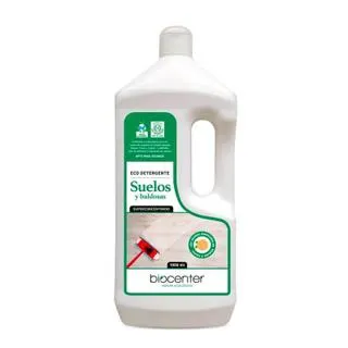 Detergente ecológico Suelos y superficies duras Biocenter 1 L