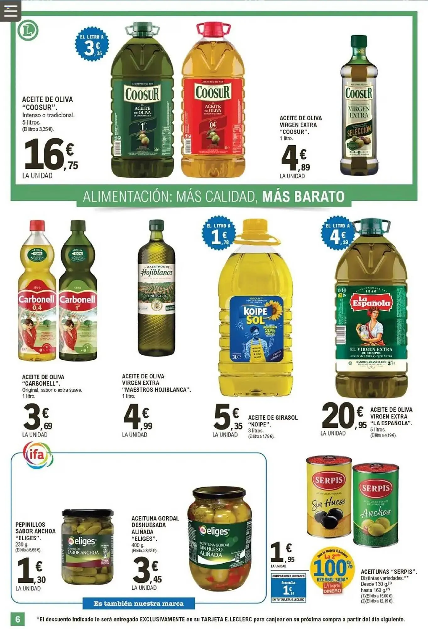 Catálogo de Folleto E.Leclerc 16 de julio al 27 de julio 2025 - Página 6