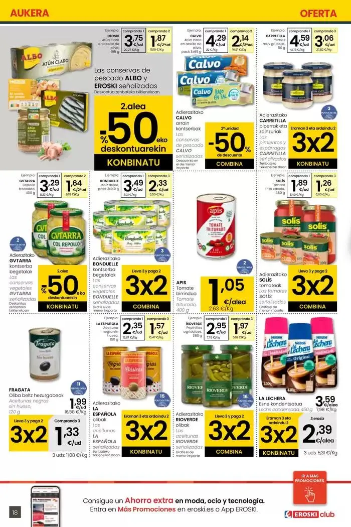 Catálogo de AUKERA OFERTA EROSKI CENTER 2 de mayo al 13 de mayo 2025 - Página 18