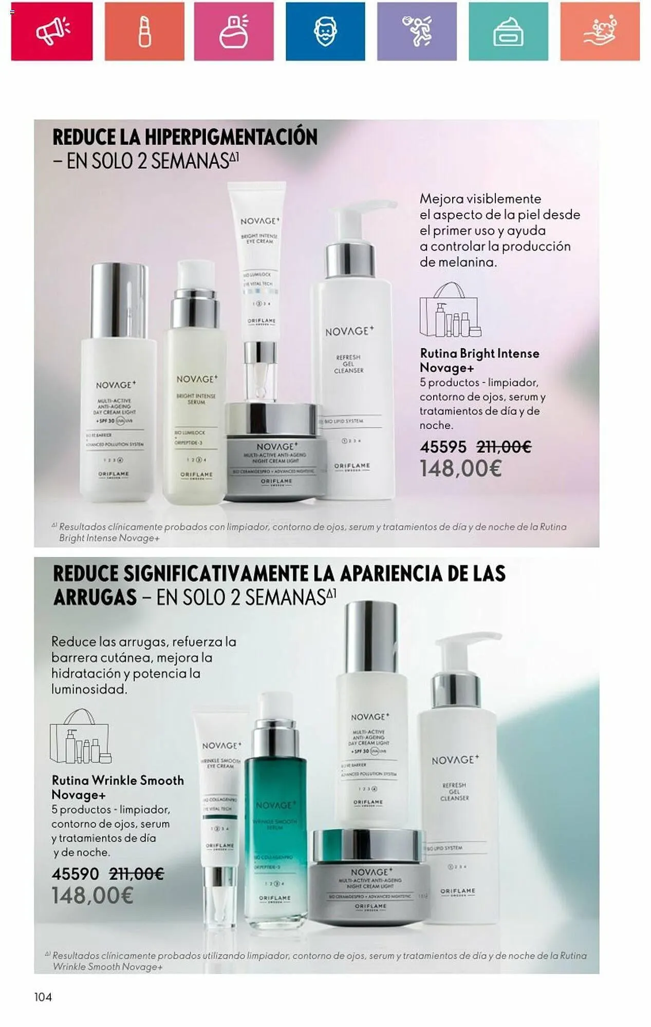 Catálogo de Folleto Oriflame 7 de mayo al 27 de mayo 2024 - Página 104