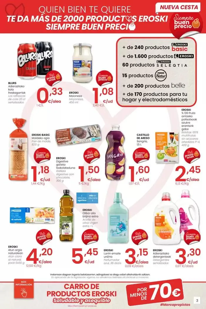 Catálogo de AUKERA OFERTA EROSKI CITY 2 de mayo al 13 de mayo 2025 - Página 3