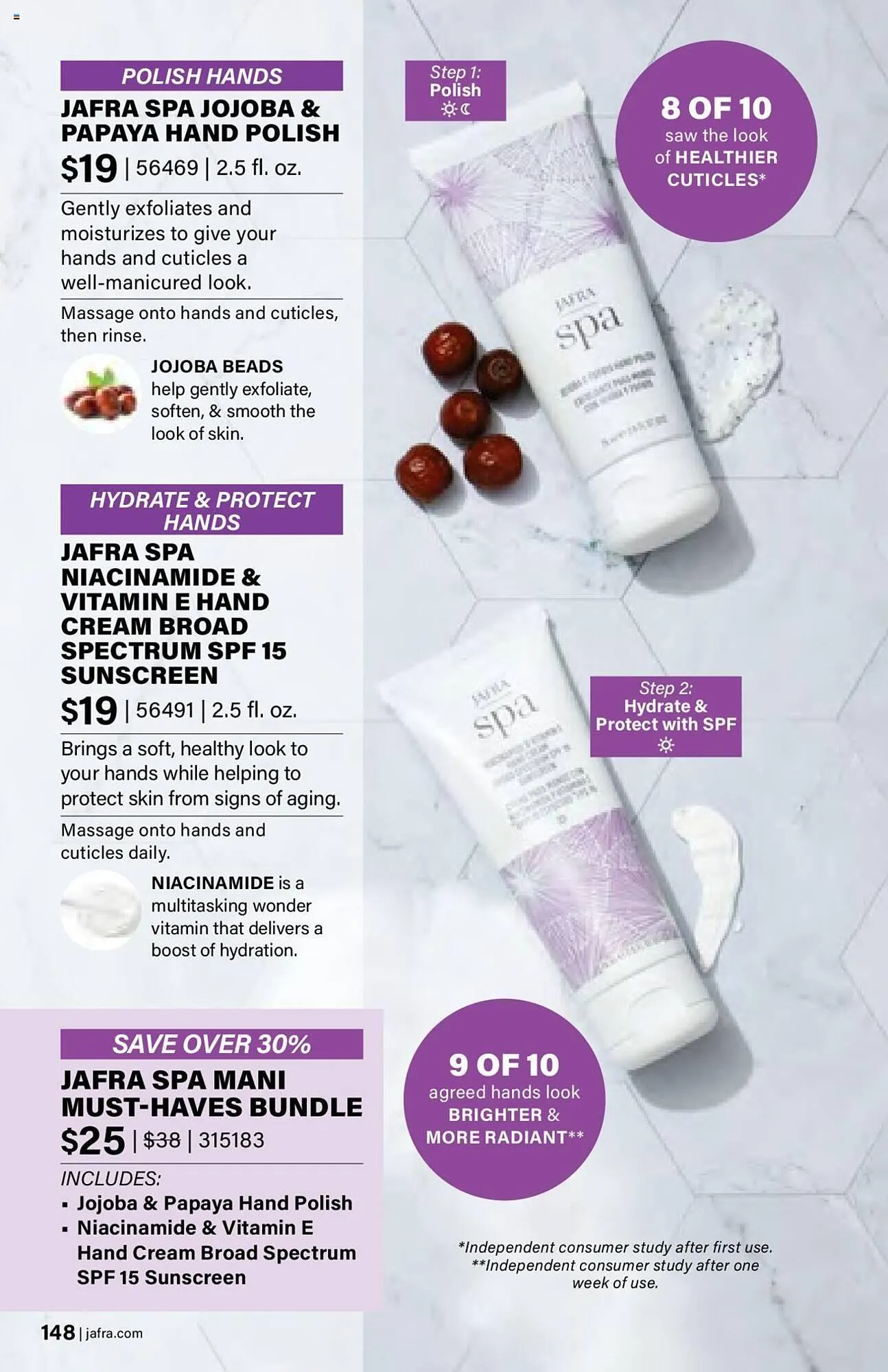 Catálogo de Folleto JAFRA 1 de agosto al 31 de diciembre 2024 - Página 148